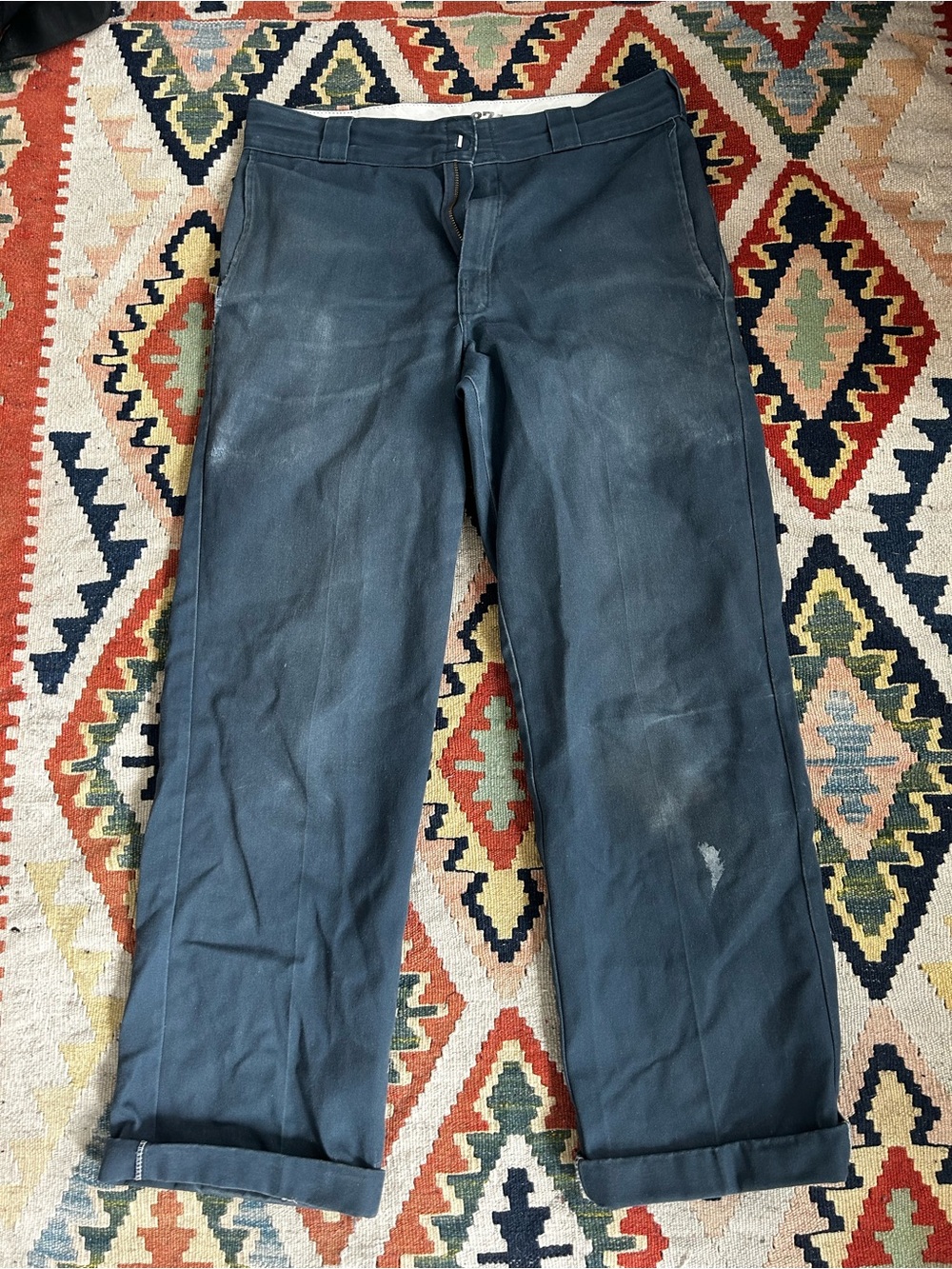 Dickies Dark Blue Relaxed Work Jeans